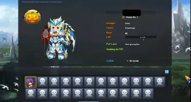 Conta do Grand Chase Classic Personagem Arme LEV 85