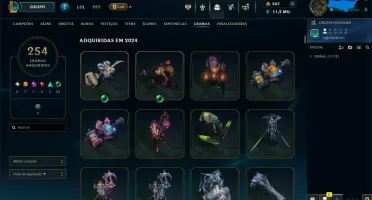 Conta Lol 2018 High Elo +330 Skins + Revenant Reign Viego