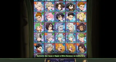 Conta Seven Deadly Sins: Grand Cross 7Ds