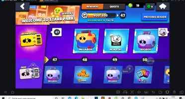 Conta Brawl Star com 39 Brawlers e 20 k Trofeus