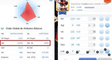 Conta Ragnarok Mobile com Carta Ghostring