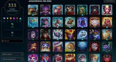 Conta Mono Seraphine/Nivel 573/ Muitas Skins,Cromas,Icones+