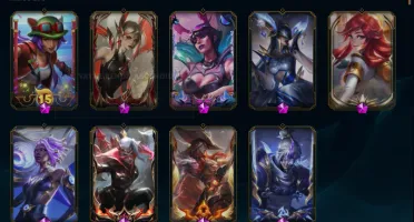Conta Mono Seraphine/Nivel 573/ Muitas Skins,Cromas,Icones+