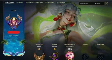 Conta Mono Seraphine/Nivel 573/ Muitas Skins,Cromas,Icones+