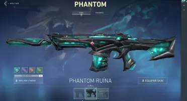 CONTA VALORANT OURO 3 + SKINS