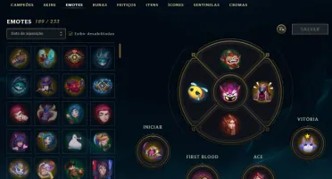 CONTA LEAGUE OF LEGENDS 12 ANOS - 282 SKINS - TODOS CAMPEÕES
