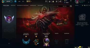 Nível 212, Platina Iv, 131 Champs E 85 Skins