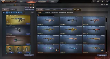 Conta CrossFire BR 24 VIPs 80+ MN's 4Star