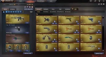 Conta CrossFire BR 24 VIPs 80+ MN's 4Star