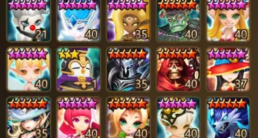 Summoners War - 2LD Eludia e Herteit + 65 5* - PVE safe