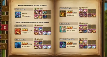 Summoners War - 2LD Eludia e Herteit + 65 5* - PVE safe