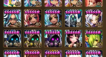Summoners War - 2LD Eludia e Herteit + 65 5* - PVE safe