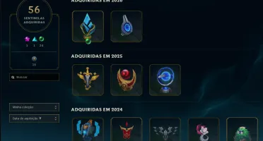Conta De lol Com Skin Da AHRI assinada RARA!