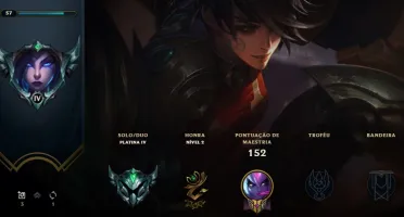 Conta de League of Legends Plat IV