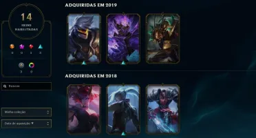 Conta de League of Legends Plat IV