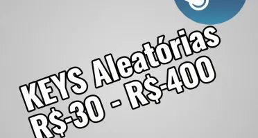 Steam Key Aleatórias Jogos De R$30 Até R$400 🚀