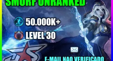 CONTA UNRANKED 50K+ DE ESSÊNCIA AZUL