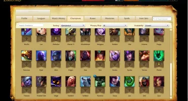 Conta NA com 50 Champs e Kayle Juiza !
