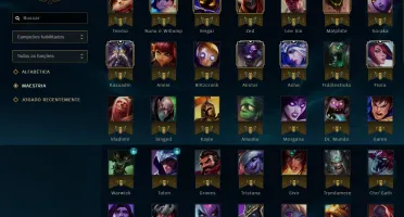 Conta League Of Legends Platina4 ,43 champions/8 skins 12baú