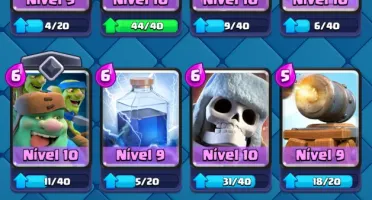 Vendo conta clash royale arena festa clash 8383 pontos