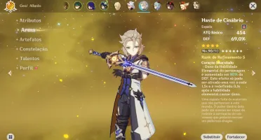 Conta AR 56 com 12 Personagens 5 estrelas