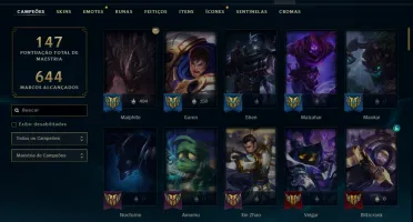 Conta League of legends