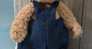 Ursinho Teddy Marinheiro com Macacão Saruel