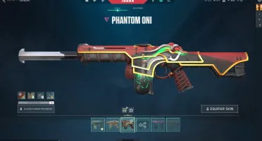 conta valorant com bastante skin