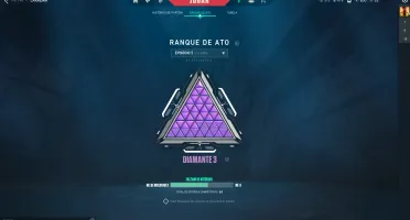 conta valorant com bastante skin