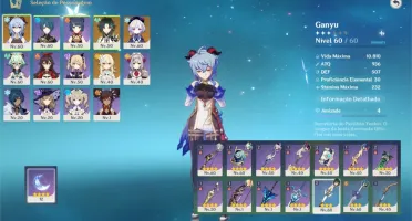 Genshin Impact AR35 XIAO, GANYU, QIQI