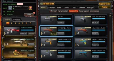 Conta de Crossfire (3 vips e + de 40 mns)
