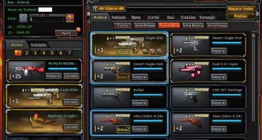 Conta de Crossfire (3 vips e + de 40 mns)