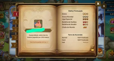 Conta Summoners war - Psamathe