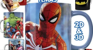Pack Sublimação Para Canecas + De 100.000 + Divertidamente 2