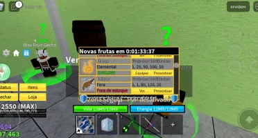 Conta de blox fruits