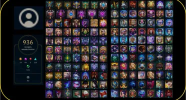 Conta lol Season 2 (Colecionador) (505 skins - 936 ícones)