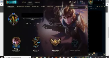 Venda de Conta League of Legends Todos Champs, 171 skins e +