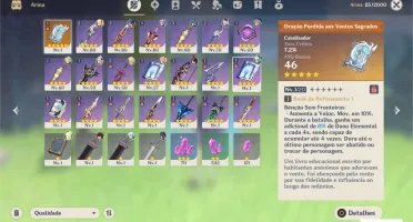 CONTA AR47 COM KEQING+QIQI C1 + ARMA 5*