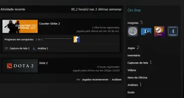 Conta Steam Csgo