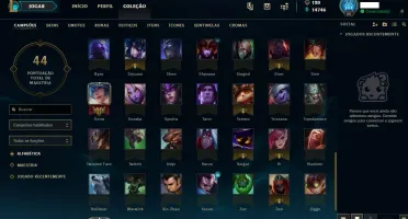 Conta LOL Diamante IV 2019