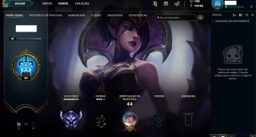 Conta LOL Diamante IV 2019