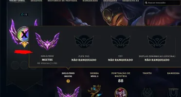 Conta mestre upada a mão