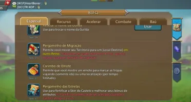Conta Lords mobile