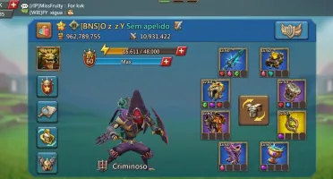 Conta Lords mobile