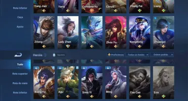 Honor Of Kings - 60 Skins - 509 Fichas - 277.000 Gold