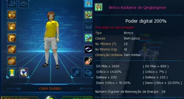 Conta Ladmo Omegamon Com Item Omegamon X Beta