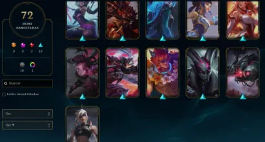 CONTA LOL - LVL 109 - 135 Champions - 72 Skins - FULL ACESSO