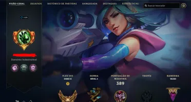 CONTA LOL - LVL 109 - 135 Champions - 72 Skins - FULL ACESSO