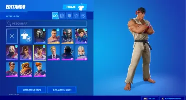 Conta fortnite  Passe 5 e 6 mais skins lendas dos jogos