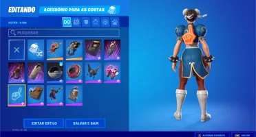 Conta fortnite  Passe 5 e 6 mais skins lendas dos jogos